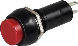 Выкл-кнопка с фиксат красн 2А 250V (2с) ON-OFF Rexant №06430