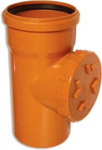 Ревизия ПП НПВХ 160 уличная рыжая №07864