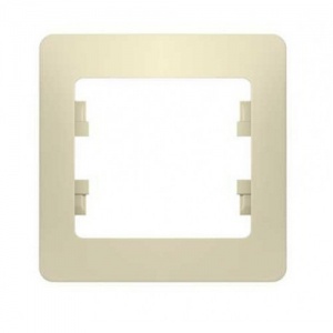 Рамка 1м "Glossa" (крем) GSL000201 SchE №05112