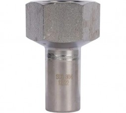 Вставка перех НПр-ВР 22х1/2 из нерж/стали прессовой RSS-0023-002212 ROMMER №11188