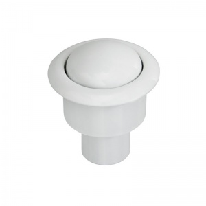 Кнопка смыва д/арматуры 1реж белая (ИнкоЭр) №03606