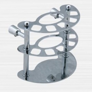 ДЗЩ к стене с ЗП + 5 щеток (хром) "0000" 0039-1 №05573