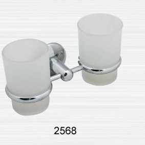 Держатель двойной прямой (со стаканами) "OTEL" 2568 №02684