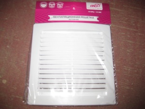 Решётка вент накл 1515С (150*150) №01920