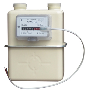 Счётчик газа NPM-G4 6м3 (правый) №05424