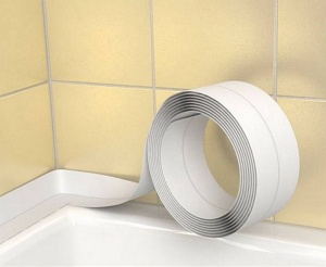 Лента-бордюр д/раков и ванн h60мм L3,35м бел №05014
