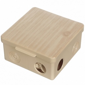 Коробка распр ОП (100*100,Н-55) сосна IP54 TDM №01774