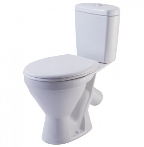 Унитаз-комп Rosa "Стандарт" косой 1реж полипроп (Киров) №03165