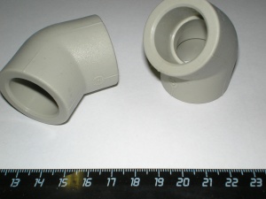 Угольник PPRC 45 25 (Ekoplast) №02600