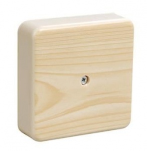 Коробка распр д/каб/кан ОП (50*50,Н-20) сосна TDM №02241