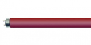Лампа люм. Т8 18W G13 (красная) Philips №02812