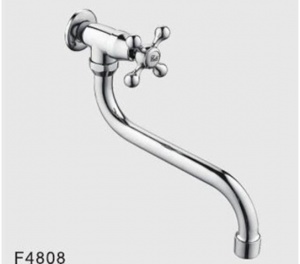 Смеситель Frap н/стен моно крест S-излив (снизу) 20см F4808 №04710