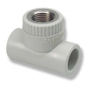 Тройник PPRC комб ВР 20*1/2 (Ekoplast) №02630