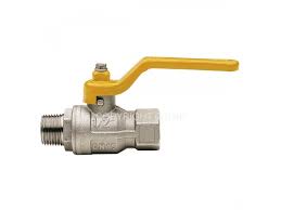 Кран ГАЗ шаровой 3/4" г/ш ручка Галлоп №00448