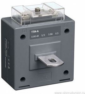 Трансформатор тока ТТИ-А 150/5А 5ВА кл. точн.0,5 ИЭК №01380