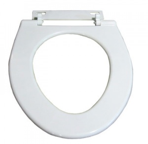 Сиденье д/унитаза детское жесткое белое №06683