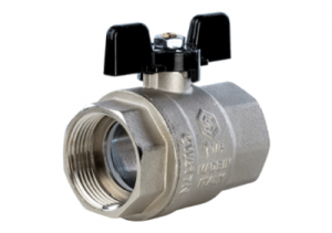 Кран шаровой 1/2 г/г Бабочка Stout PN50 №03823