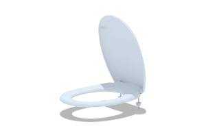 Сиденье д/унит пластм (352*413) WS0100 (АниПласт) №02025