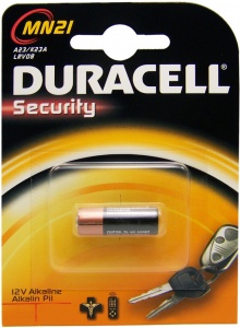Элемент питания A23 12V Duraсell/Varta №02281