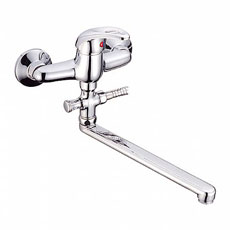 Смеситель Ledeme д/в шар (излив"L" 30см) L2115 №10360