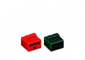 Соединитель WAGO микро.6А 4*0,6*0,8 243-204 №04734