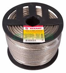 Трос стальной в ПВХ изол Ду 3,0 мм №06973