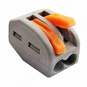 Соедин д/проводов WAGO 2*0,08-4,0 222-412 №05909