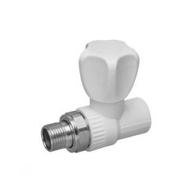 Кран PPRC шар. 20*1/2 д/рад. прям Pro Aqua №05499