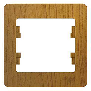 Рамка 1м "Glossa" (дер.дуб) GSL000501 SchE №02902