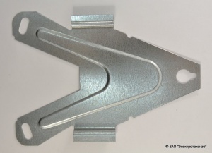 Пластина металлич для счётчика 201,5 №00731