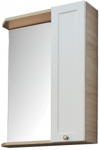 Зеркало-шкаф "Андо 55" (дуб сонома+пвх) №10545