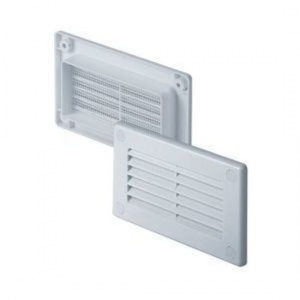 Решётка вент встр 85*140мм с фланцем 55*110мм №04466