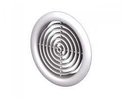 Решётка вент встр кругл МВ51 мебельн/дверн (2шт) №01336