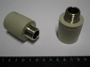 Муфта PPRC комбинир.НР 25*1/2 (Ekoplast) №02589