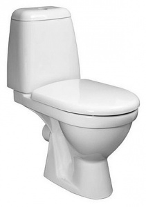 Унитаз-комп детский антивсплеск косой 1реж эконом полипроп Rosa (Киров) №02254