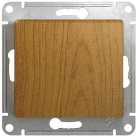 Выкл 1 кл СП "Glossa" (дер.дуб) GSL000511 SchE №02865