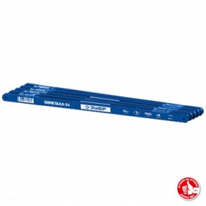 Полотно бимет по мет 300 мм 24 TPI Р6М5 универс рез Биметалл-24 ЗУБР №09918