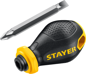 Отвертка переставная 38 мм PH2/SL6 Hercules 2-in-1 Stayer №06019