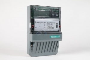 Счётчик Меркурий-230 ARТ-03 PQRSIN 5(7,5)А 3ф 1тар ЖКИ №07394