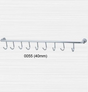 Крючки на трубке 10 крючков "0000" 0055 №03557