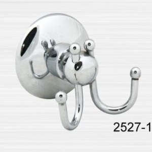 Крючок  халата двойной малый "OTEL" 2527-1 №02951