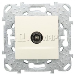 Розетка TV окон. СП Unica (крем) MGU5.462.25ZD SchE №07491