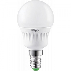 Лампа св/диод Е14 7W 2700K шар мат 94 466 Nav №04685