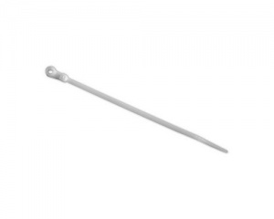 Хомут-стяжка под винт 4,3*200мм белый Rexant (уп.100 шт) №07272