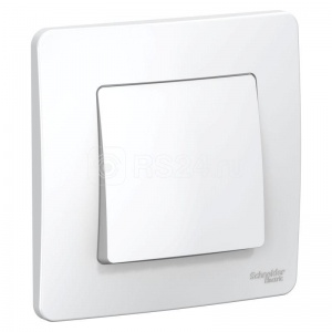 Выкл 1кл СП (бел) в сборе 10А IP20 Blanca SchE №03687