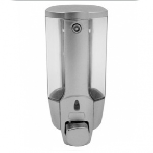 Дозатор жидкого мыла н/стену пластик 380мл F407 Frap №00620