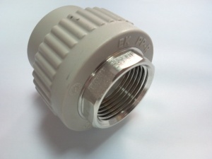 Муфта PPRC комб ВР 32*1 (Ekoplast) №02604