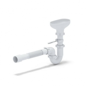Сифон АНИ 1 1/2*40 прямоточн (разрыв струи) с г/тр 40*40/50 DR0115 №07925