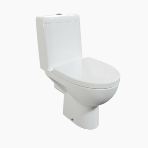 Унитаз-комп Cersanit "Geo (031)" прямой (сиденье микролифт) 3/6л ниж.под. №04353