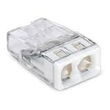 Соедин д/проводов WAGO 2*0,5-2,5 Cu/Al 2273-242 №01573